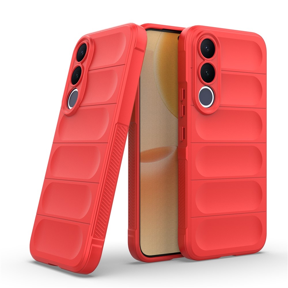 Rugg odolný gelový obal na Vivo V70 FE 5G - červený