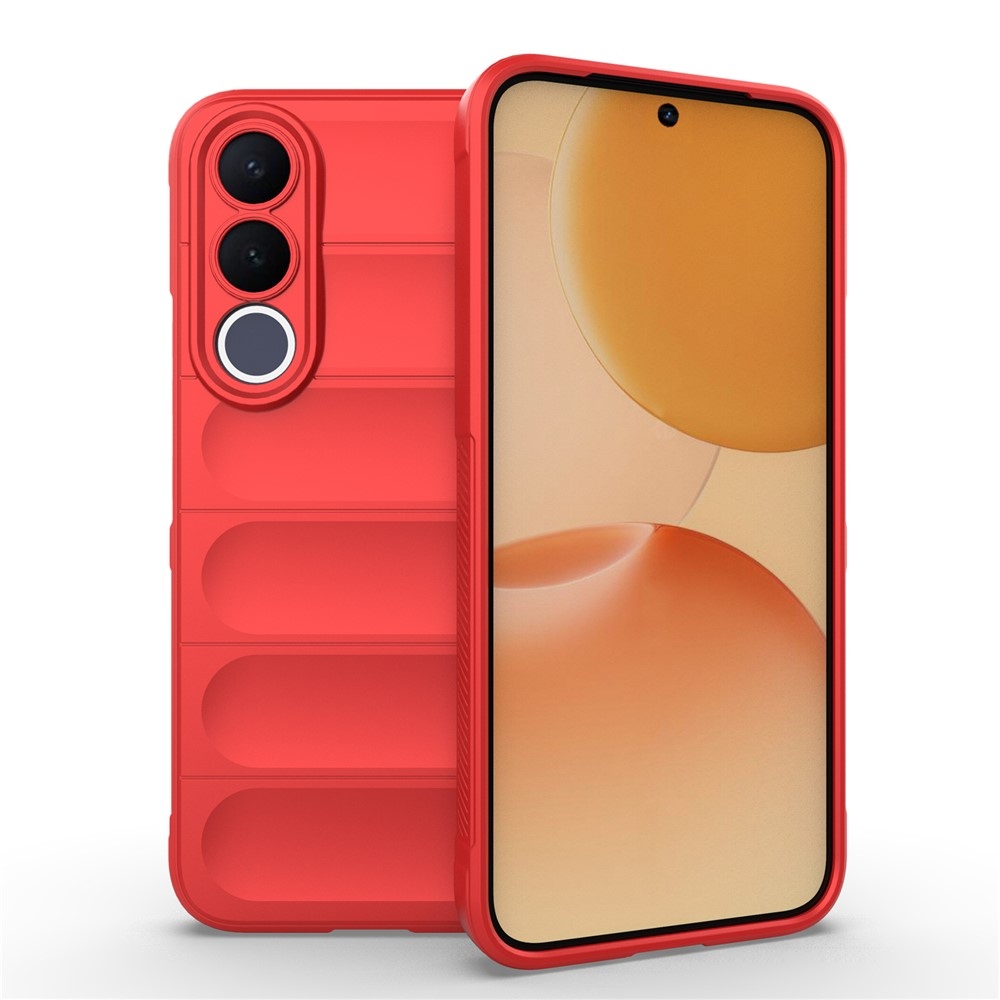 Rugg odolný gelový obal na Vivo V70 FE 5G - červený