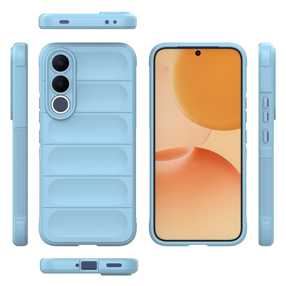 Rugg odolný gelový obal na Vivo V70 FE 5G - světlemodrý