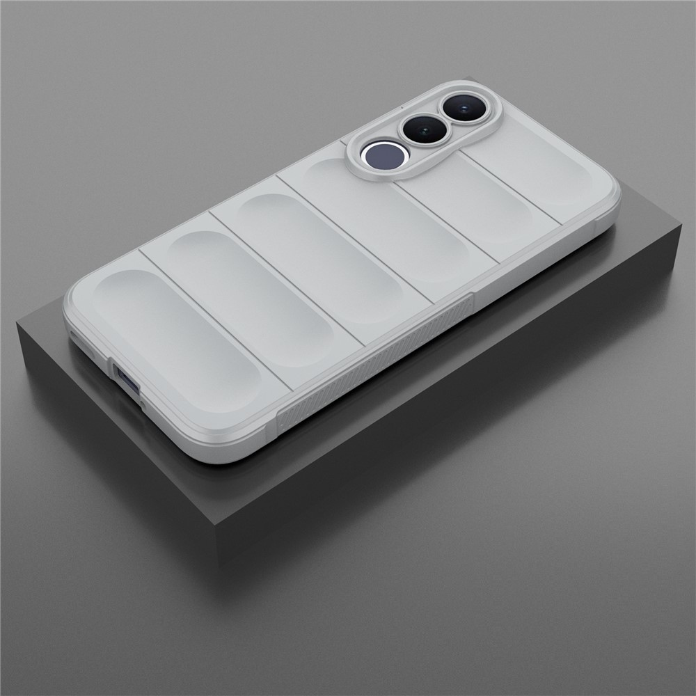 Rugg odolný gelový obal na Vivo V70 FE 5G - světlešedý