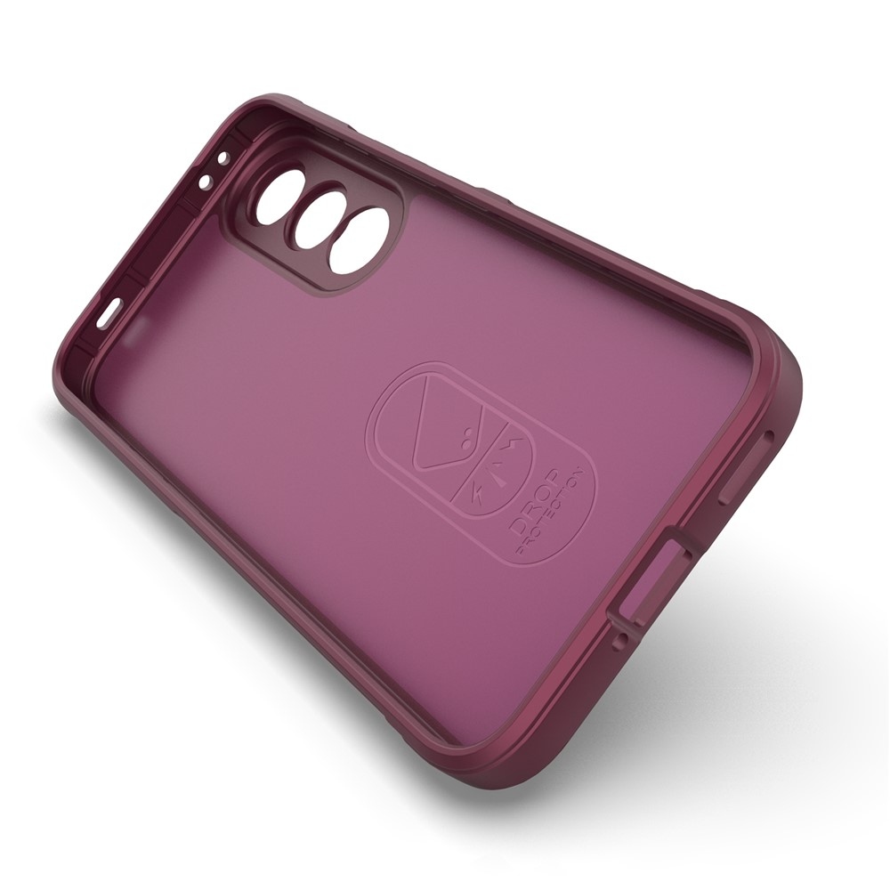 Rugg odolný gelový obal na Vivo V70 FE 5G - vínový