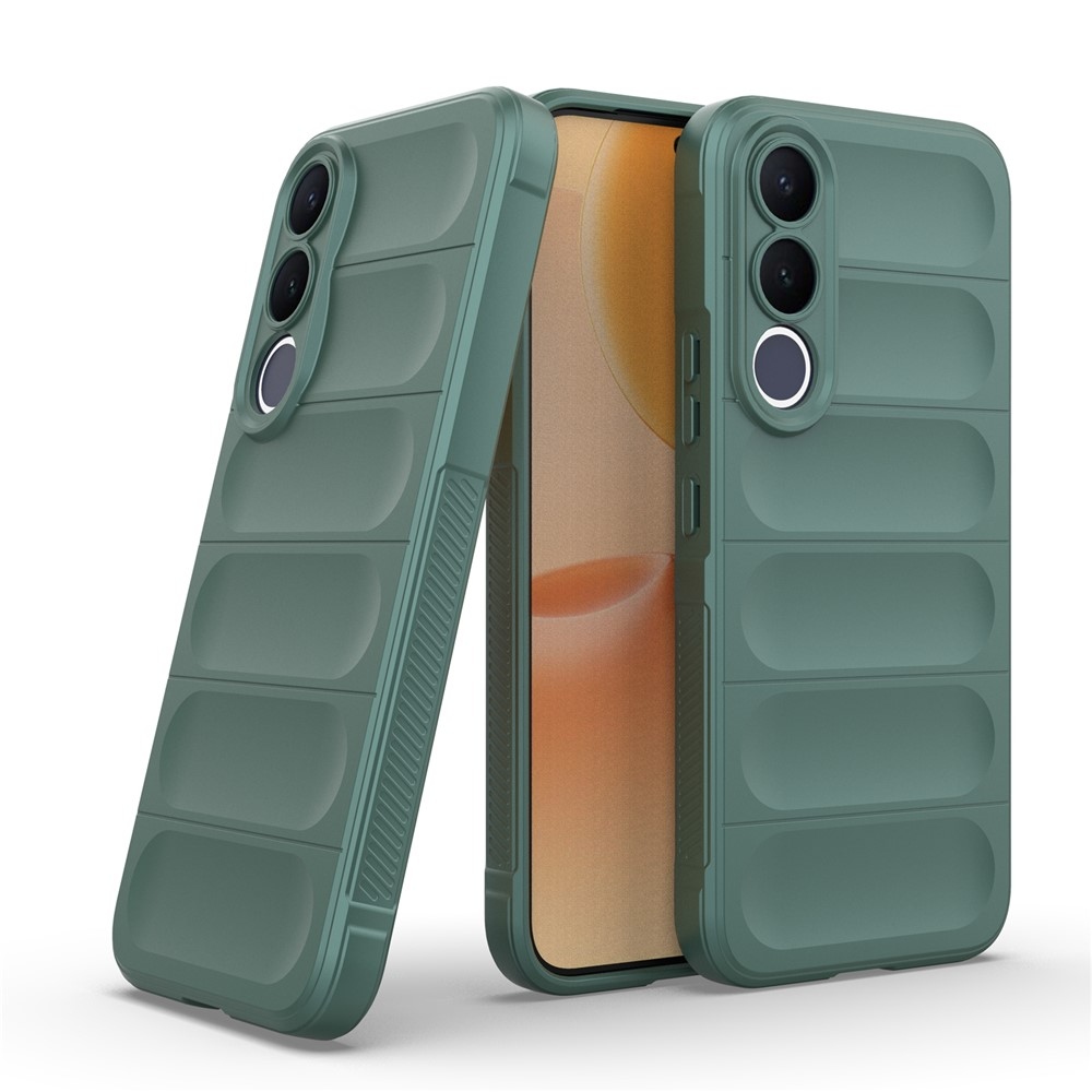 Rugg odolný gelový obal na Vivo V70 FE 5G - zelený
