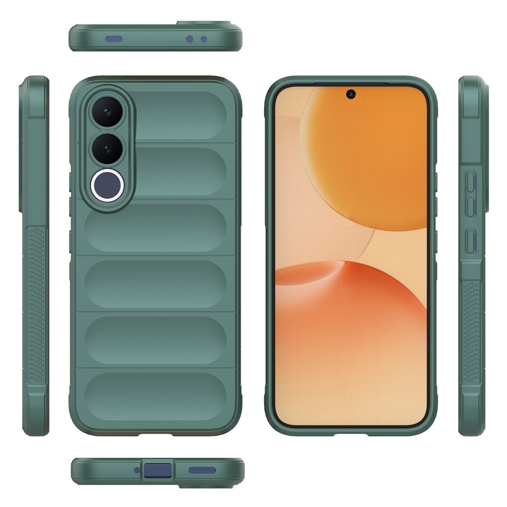 Rugg odolný gelový obal na Vivo V70 FE 5G - zelený