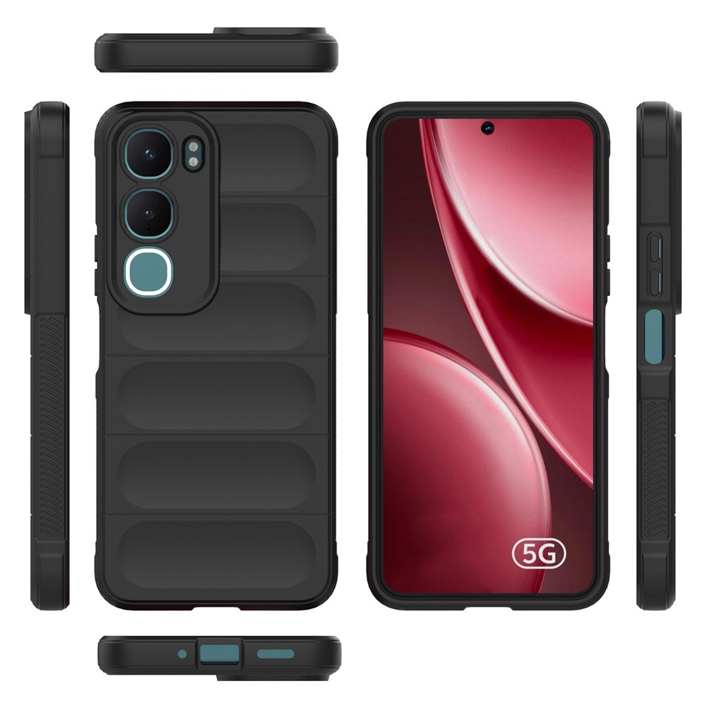 Rugg odolný gelový obal na Vivo Y21d/Vivo Y31 5G - černý