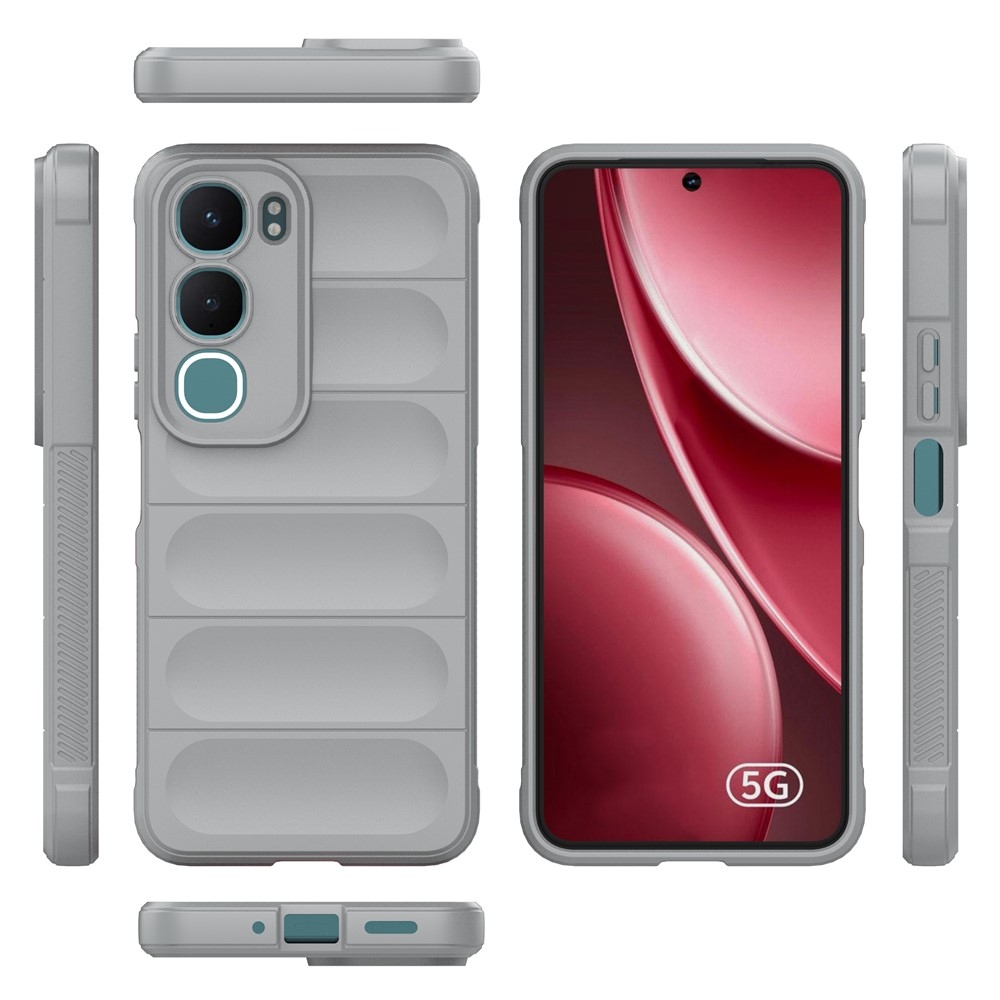 Rugg odolný gelový obal na Vivo Y21d/Vivo Y31 5G - světlešedý