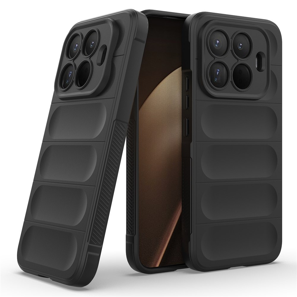 Rugg odolný gelový obal na Xiaomi 15T Pro - černý