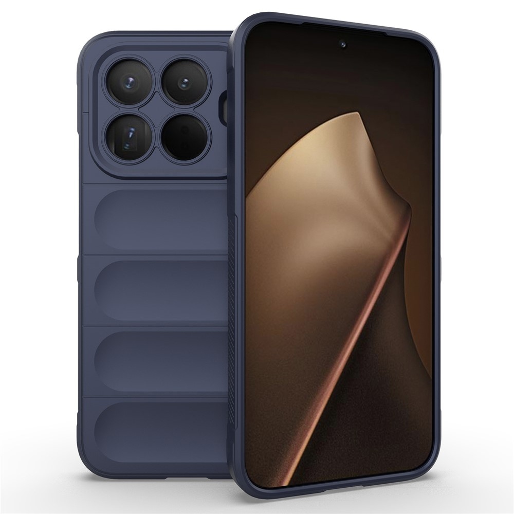 Rugg odolný gelový obal na Xiaomi 15T Pro - tmavěmodrý