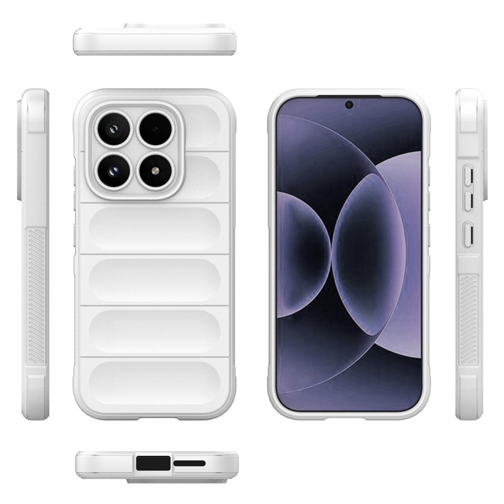 Rugg odolný gelový obal na Xiaomi 17 - bílý