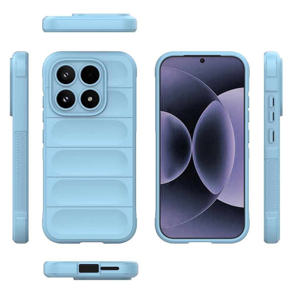 Rugg odolný gelový obal na Xiaomi 17 - světlemodrý