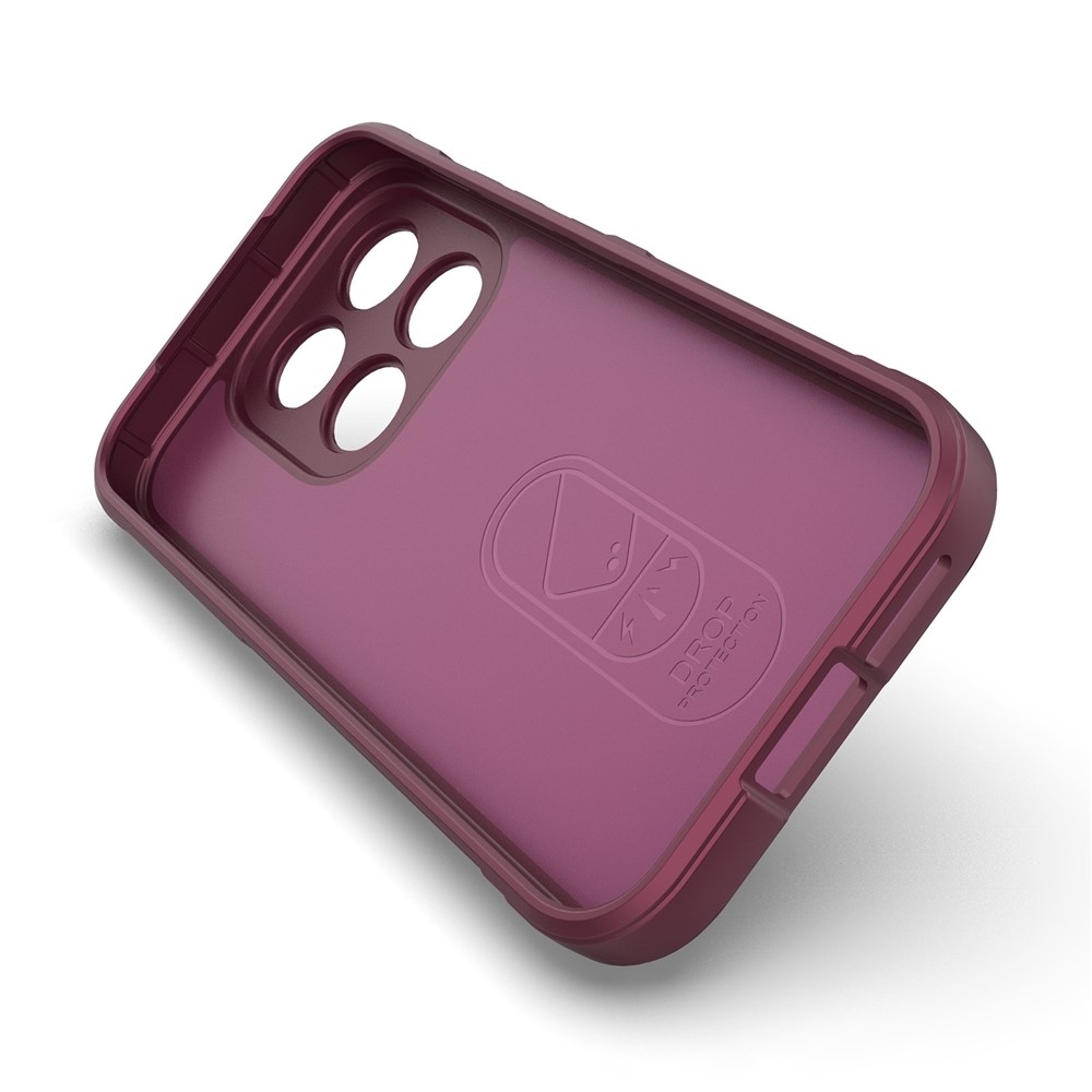 Rugg odolný gelový obal na Xiaomi 17 - vínový