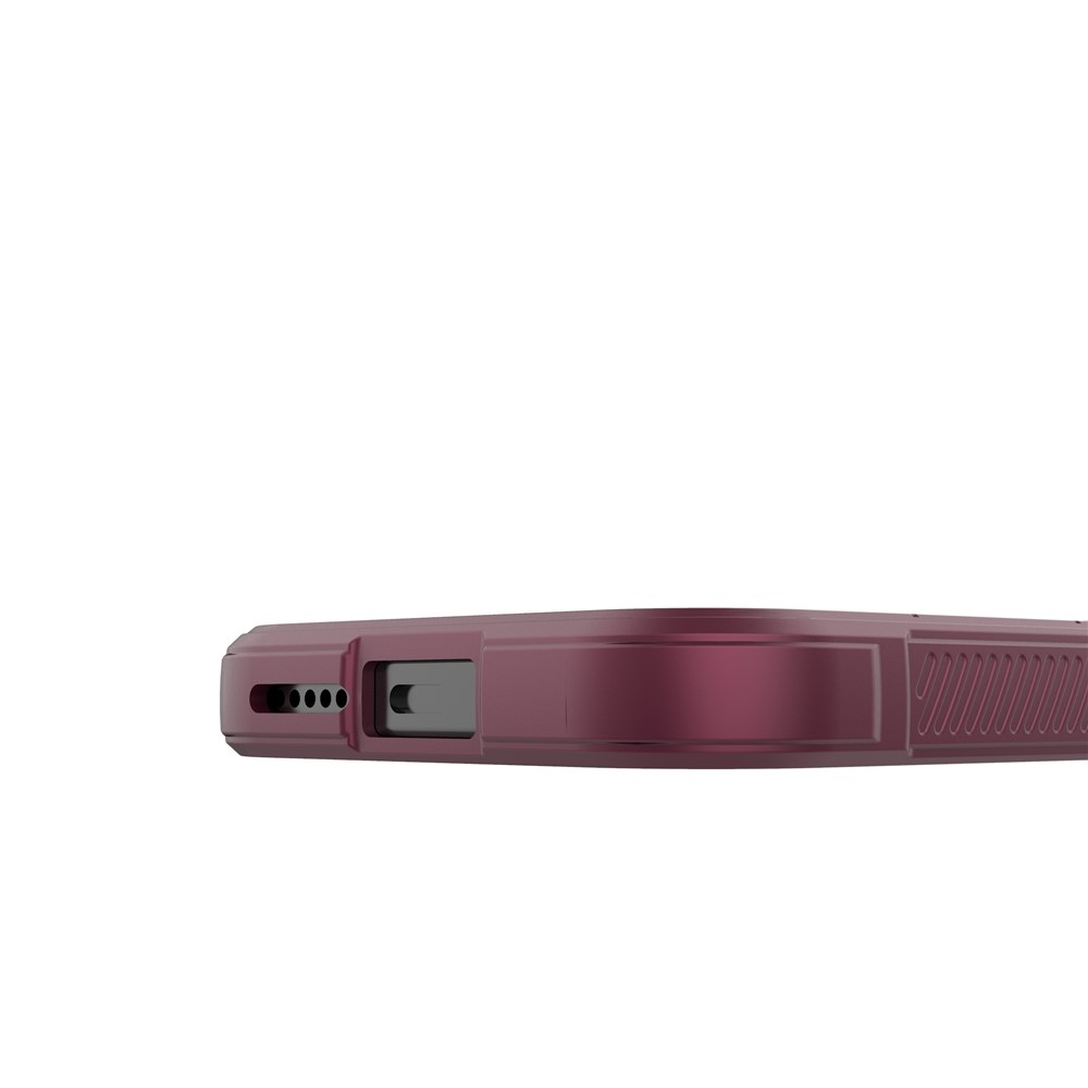 Rugg odolný gelový obal na Xiaomi 17 - vínový