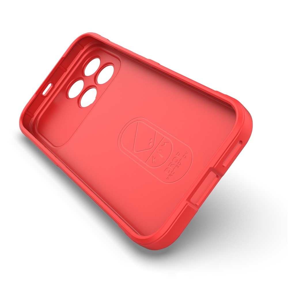 Rugg odolný gelový obal na Xiaomi Poco F8 Pro 5G - červený