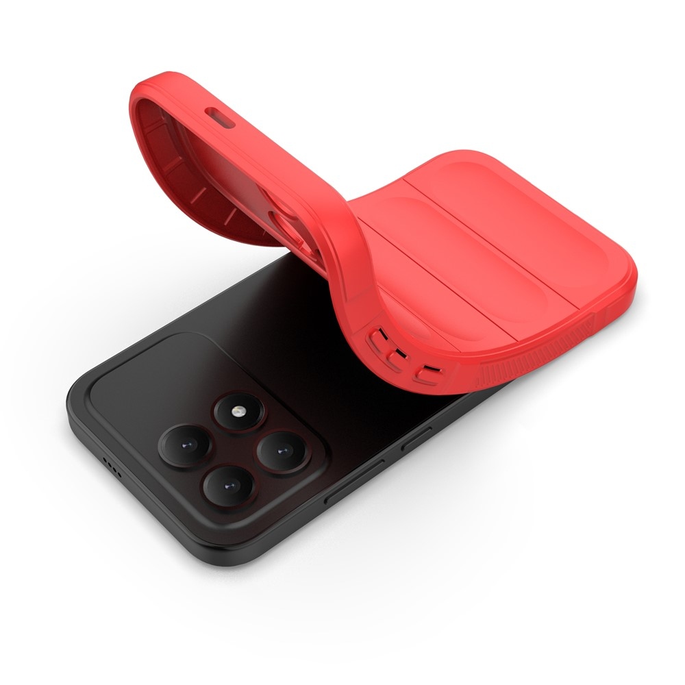 Rugg odolný gelový obal na Xiaomi Poco F8 Pro 5G - červený