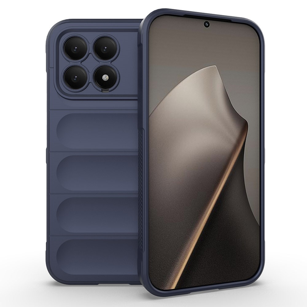 Rugg odolný gelový obal na Xiaomi Poco F8 Pro 5G - tmavěmodrý