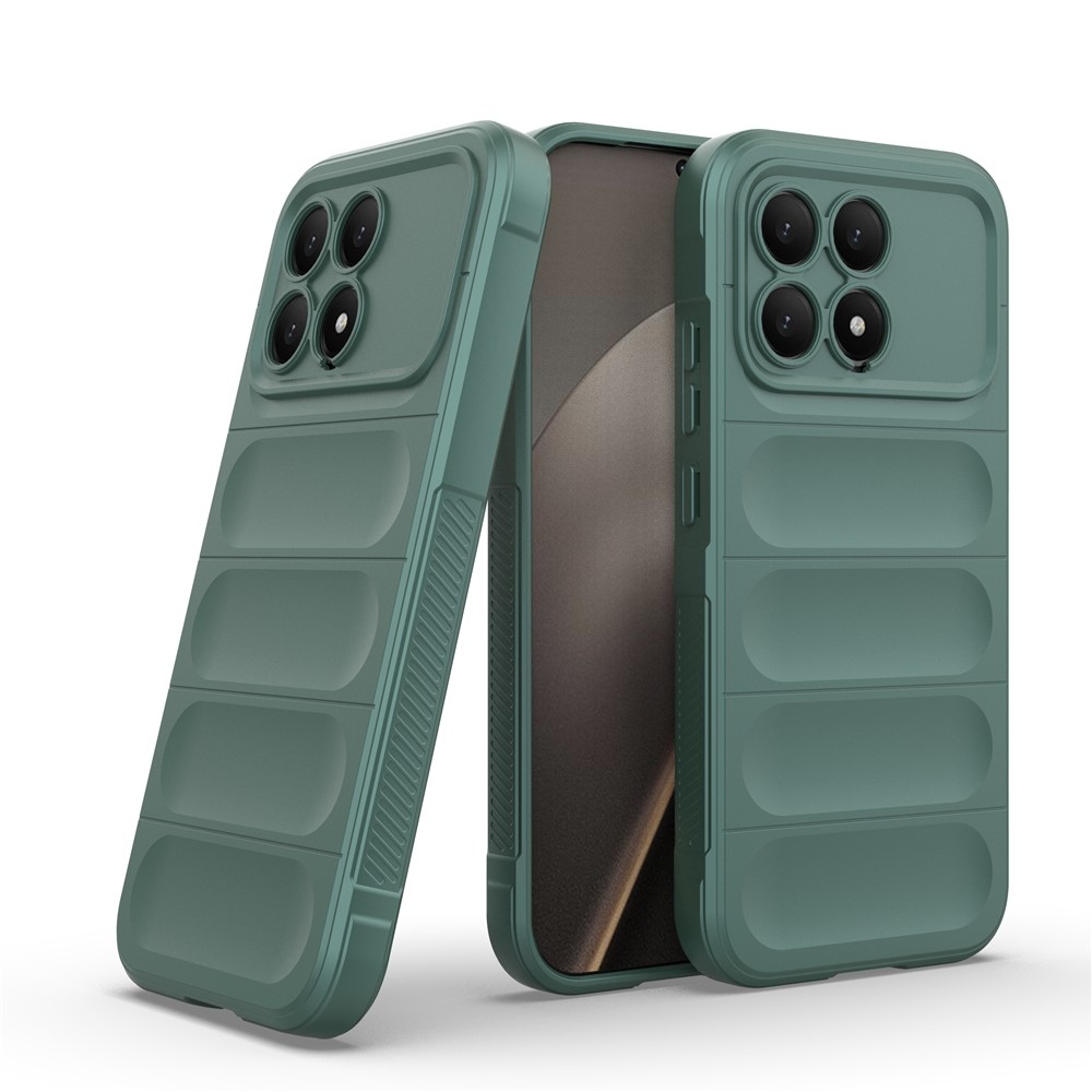 Rugg odolný gelový obal na Xiaomi Poco F8 Pro 5G - zelený