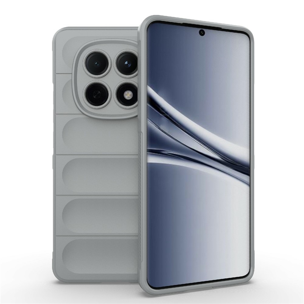 Rugg odolný gelový obal na Xiaomi Poco M8 5G/Redmi Note 15 5G - světlešedý