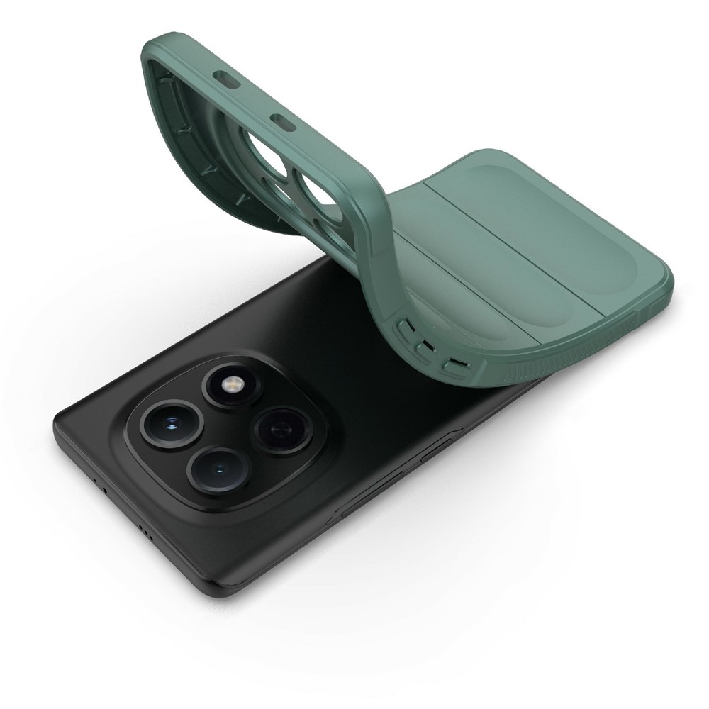 Rugg odolný gelový obal na Xiaomi Poco M8 5G/Redmi Note 15 5G - zelený