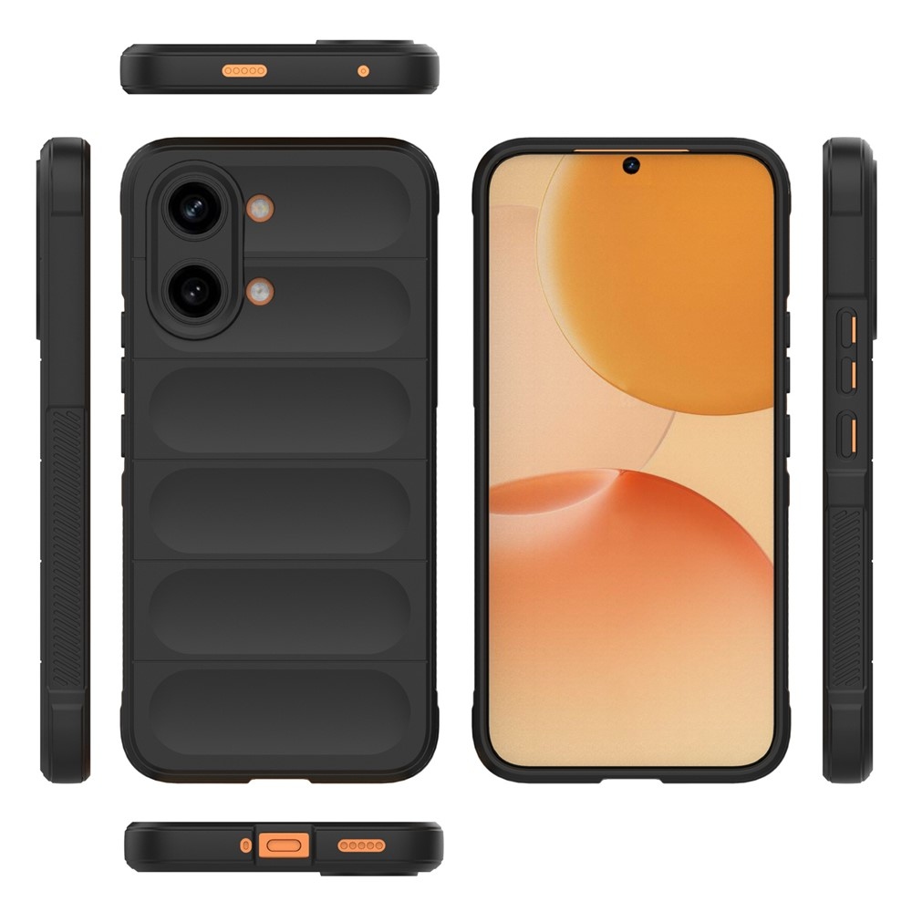 Rugg odolný gelový obal na Xiaomi Poco X8 Pro Max 5G - černý