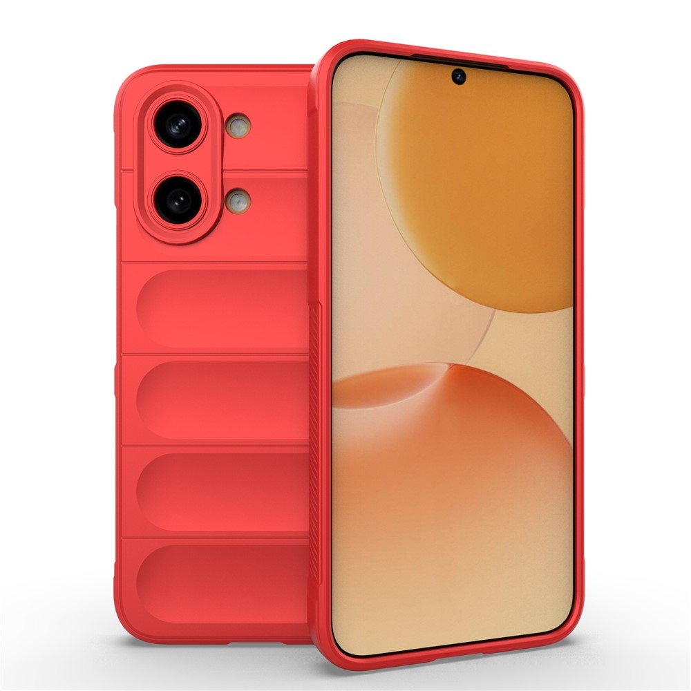Rugg odolný gelový obal na Xiaomi Poco X8 Pro Max 5G - červený