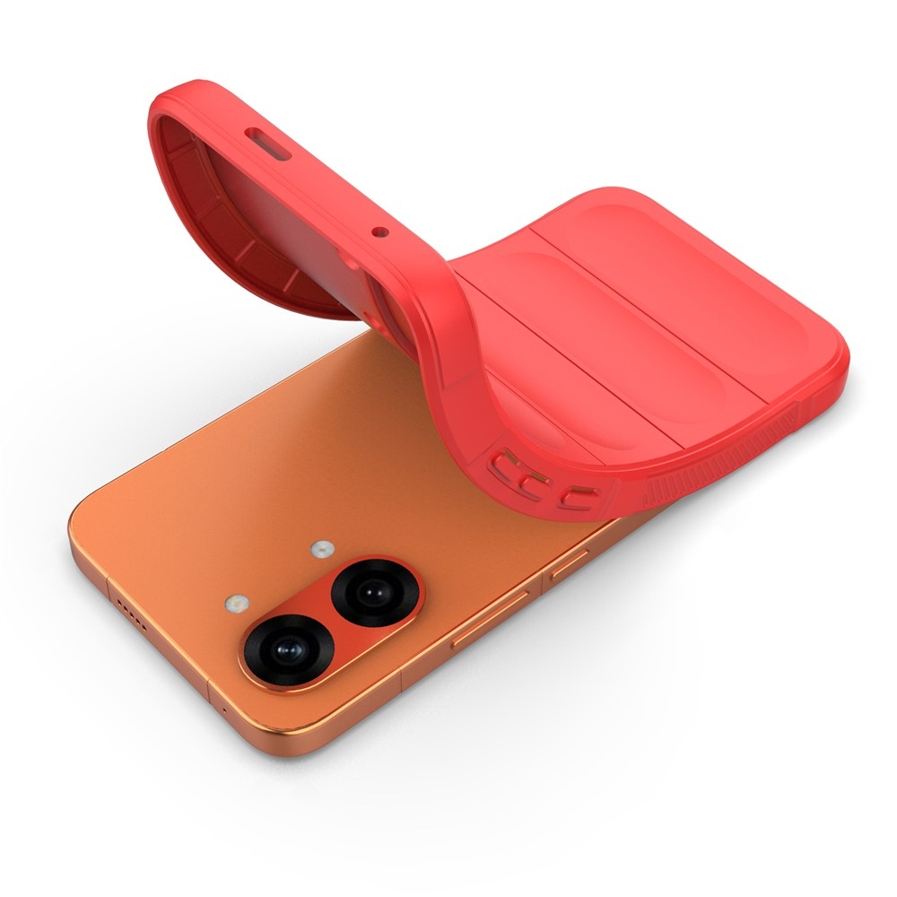 Rugg odolný gelový obal na Xiaomi Poco X8 Pro Max 5G - červený