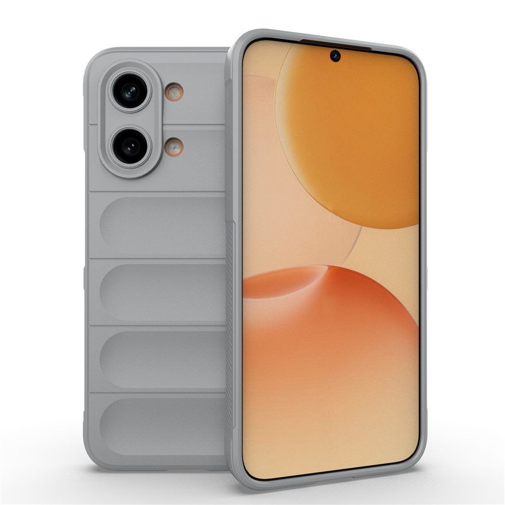 Rugg odolný gelový obal na Xiaomi Poco X8 Pro Max 5G - světlešedý