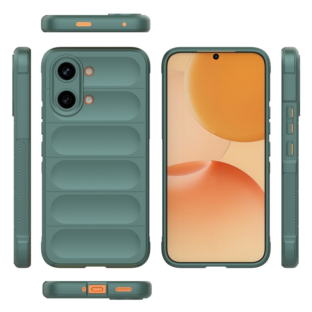 Rugg odolný gelový obal na Xiaomi Poco X8 Pro Max 5G - zelený