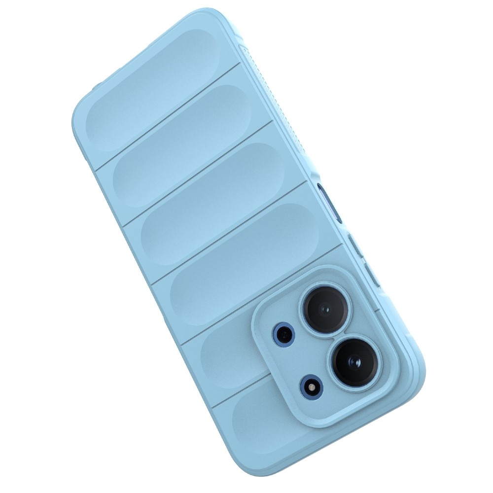 Rugg odolný gelový obal na Xiaomi Redmi 15C 4G/5G (173mm)/Poco C85 (173mm) - světlemodrý