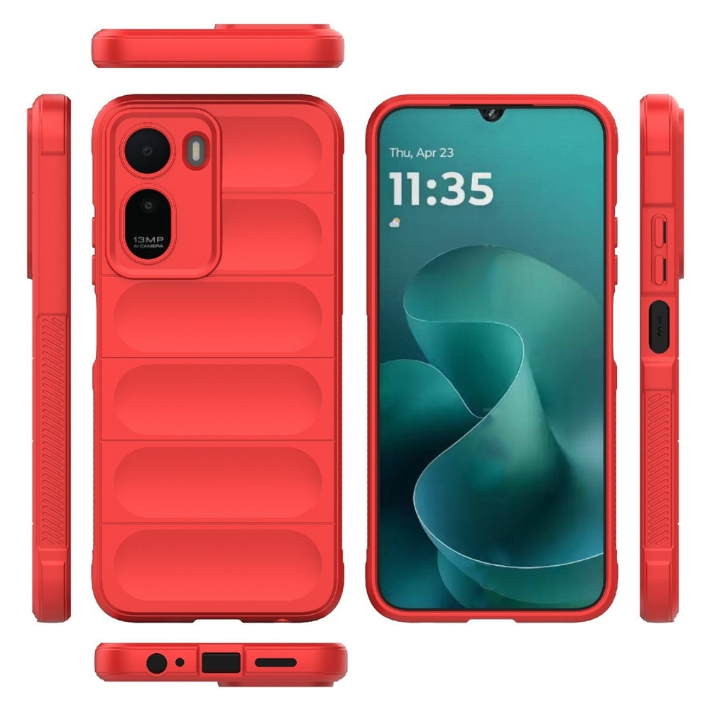 Rugg odolný gelový obal na Xiaomi Redmi A7 Pro - červený