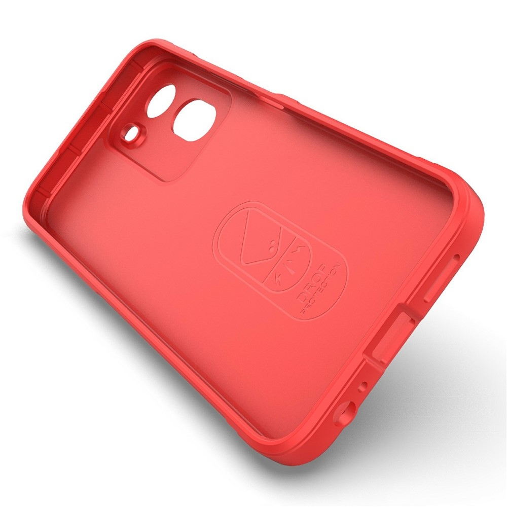Rugg odolný gelový obal na Xiaomi Redmi A7 Pro - červený
