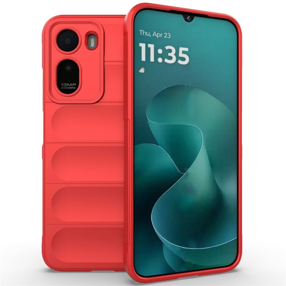 Rugg odolný gelový obal na Xiaomi Redmi A7 Pro - červený