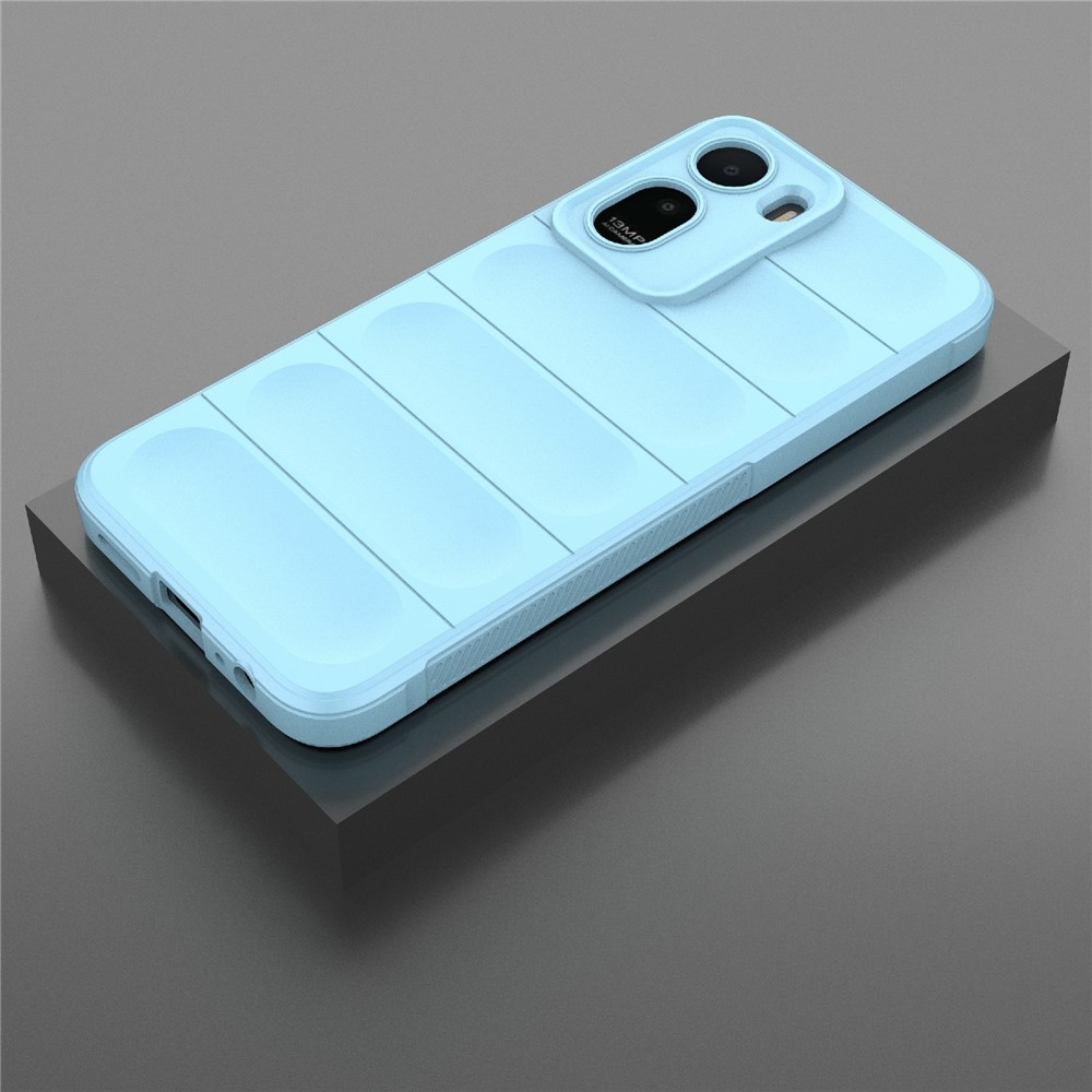 Rugg odolný gelový obal na Xiaomi Redmi A7 Pro - světlemodrý