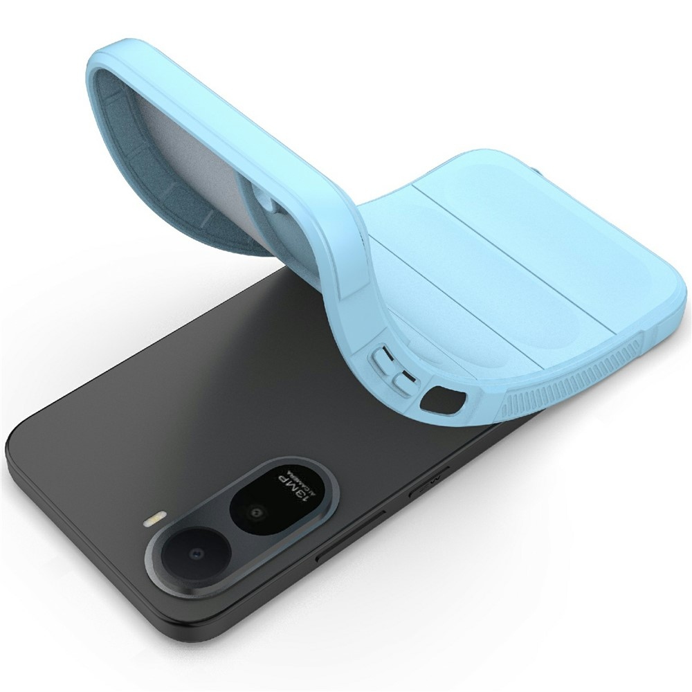 Rugg odolný gelový obal na Xiaomi Redmi A7 Pro - světlemodrý