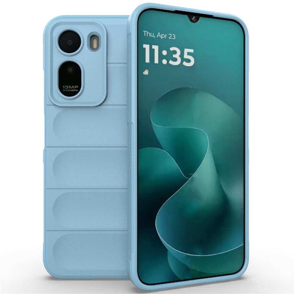 Rugg odolný gelový obal na Xiaomi Redmi A7 Pro - světlemodrý