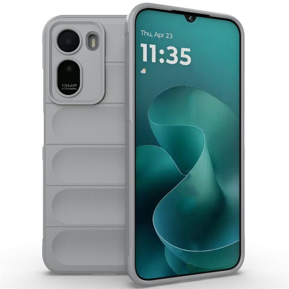 Rugg odolný gelový obal na Xiaomi Redmi A7 Pro - světlešedý