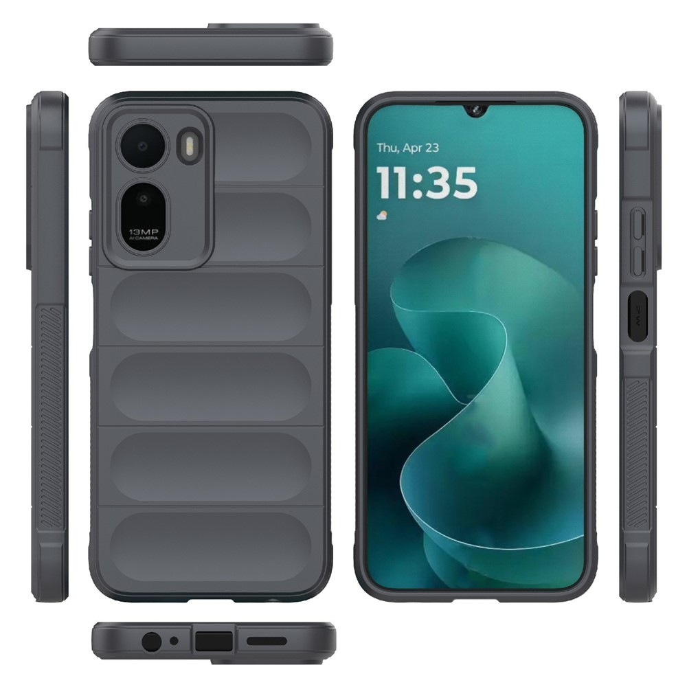 Rugg odolný gelový obal na Xiaomi Redmi A7 Pro - tmavěšedý