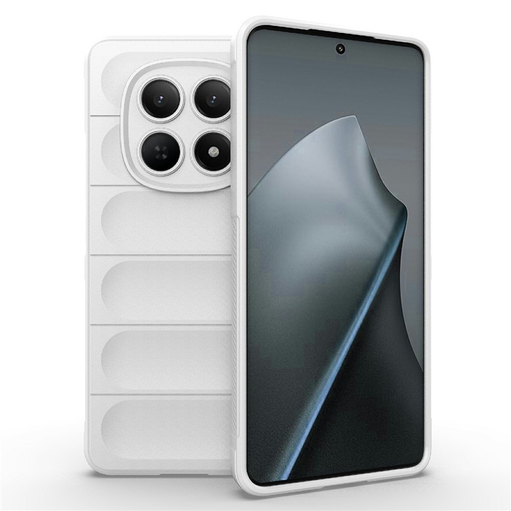 Rugg odolný gelový obal na Xiaomi Redmi Note 15 4G - bílý