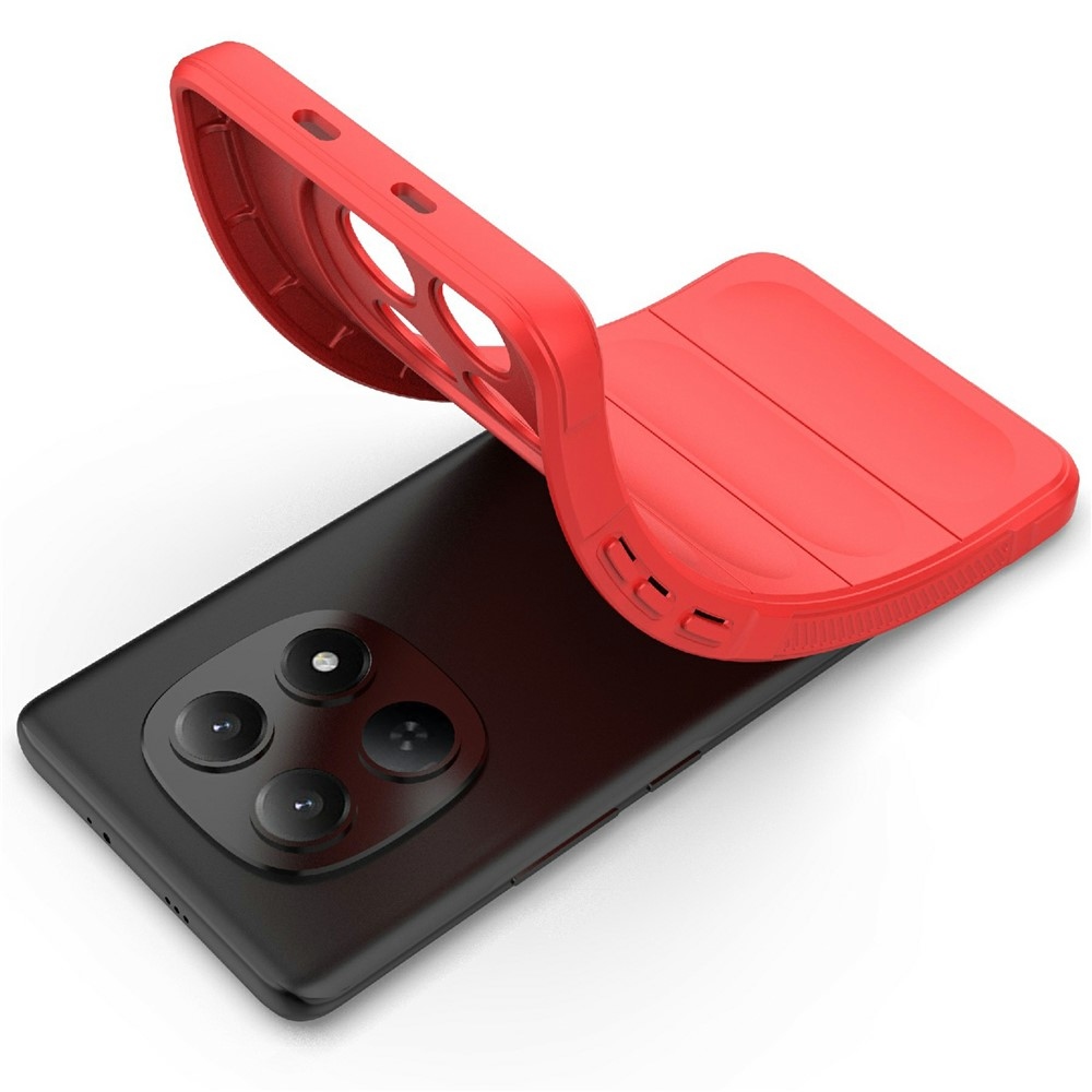 Rugg odolný gelový obal na Xiaomi Redmi Note 15 4G - červený