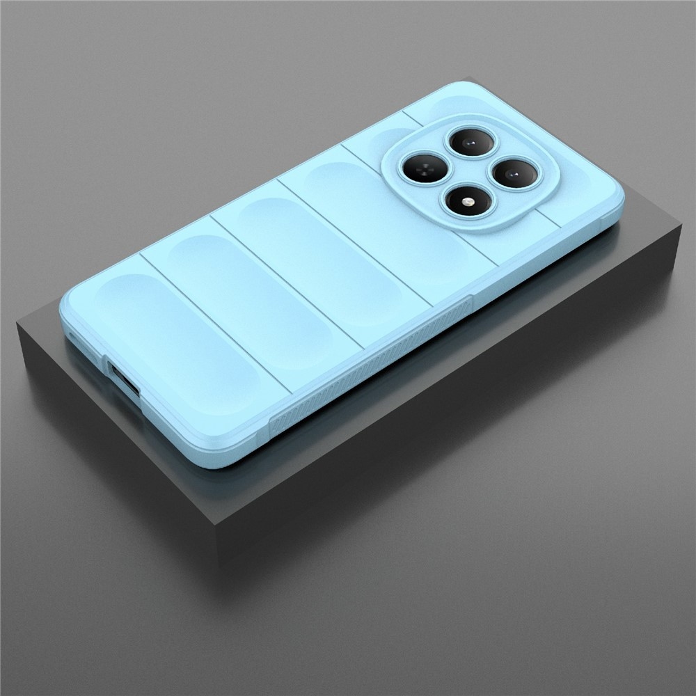 Rugg odolný gelový obal na Xiaomi Redmi Note 15 4G - světlemodrý