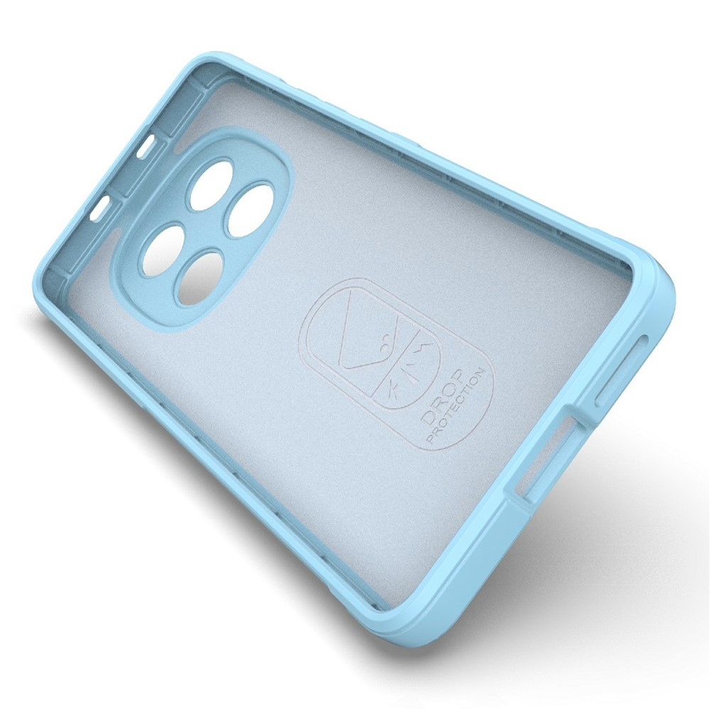 Rugg odolný gelový obal na Xiaomi Redmi Note 15 4G - světlemodrý