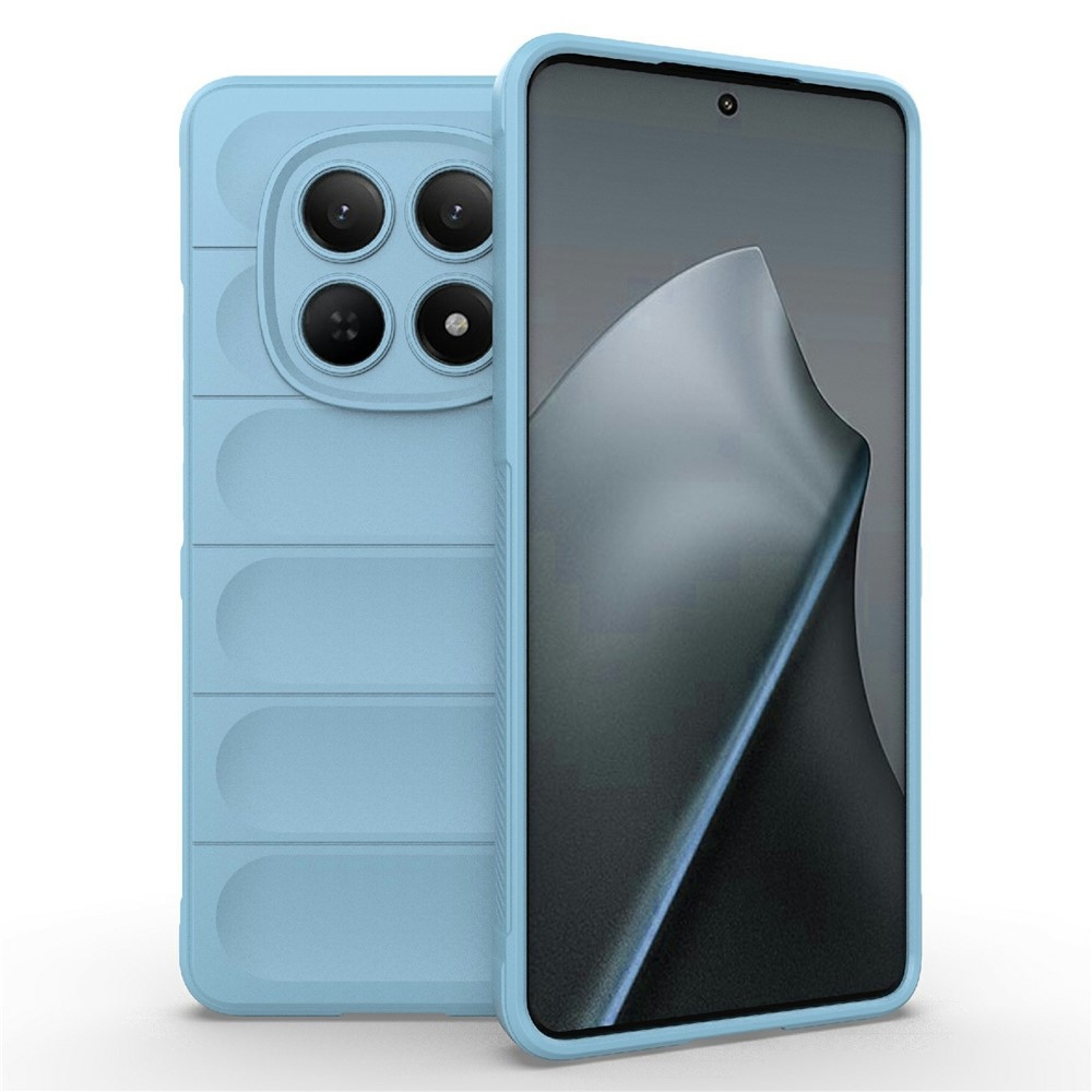 Rugg odolný gelový obal na Xiaomi Redmi Note 15 4G - světlemodrý