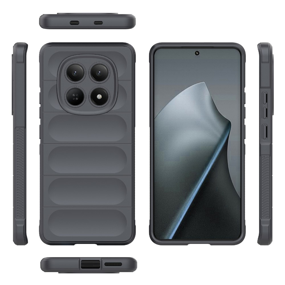 Rugg odolný gelový obal na Xiaomi Redmi Note 15 4G - tmavěšedý