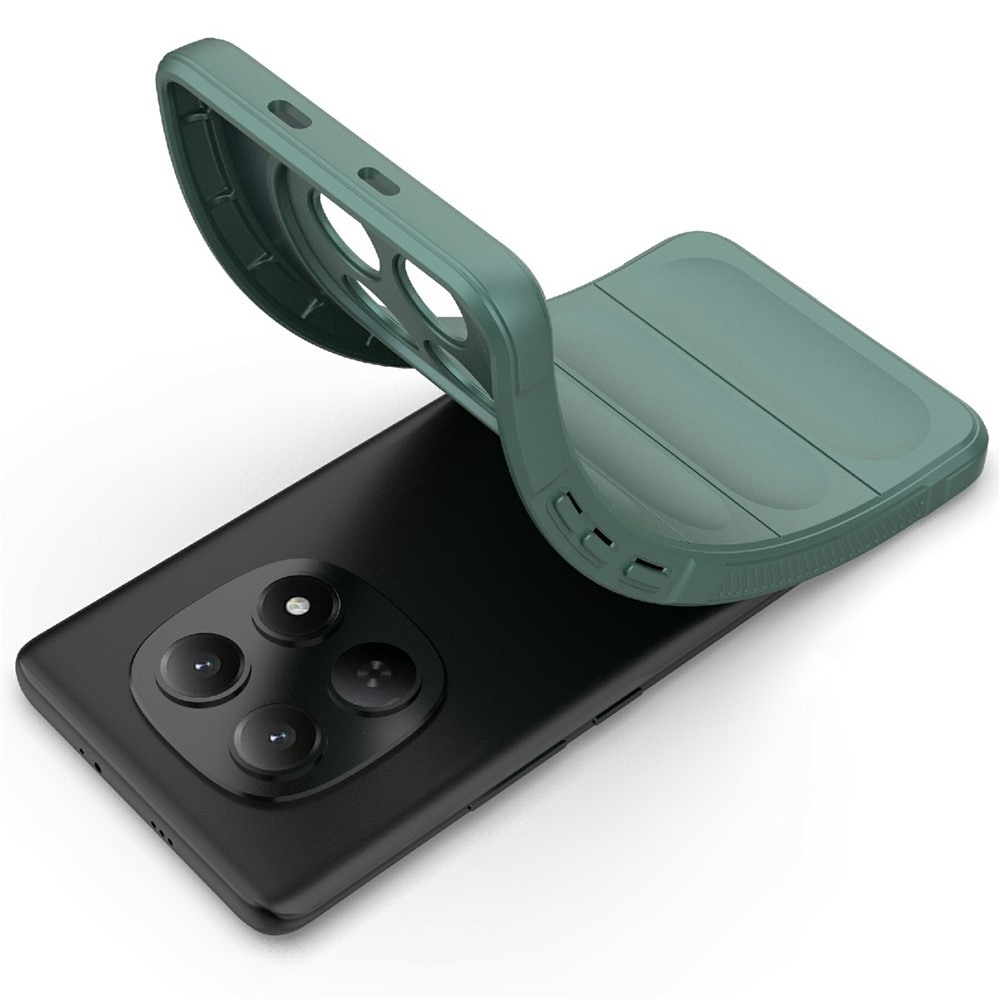 Rugg odolný gelový obal na Xiaomi Redmi Note 15 4G - zelený