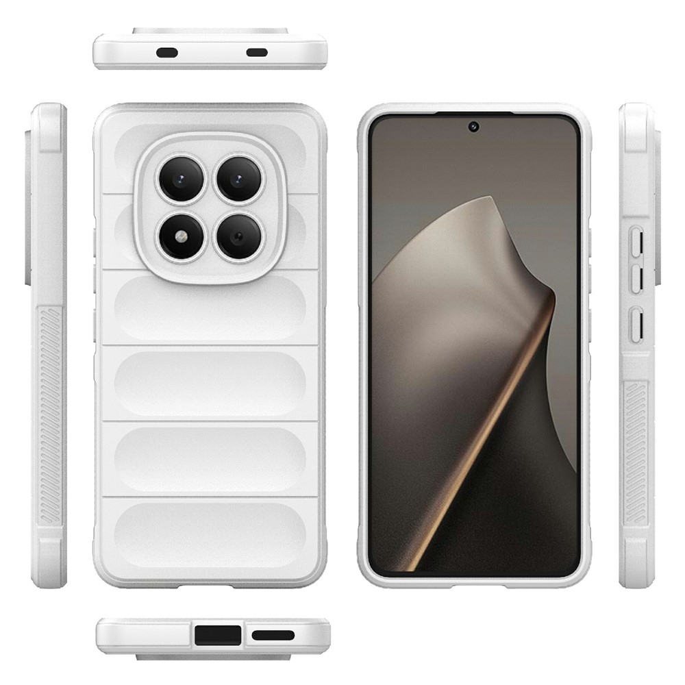 Rugg odolný gelový obal na Xiaomi Redmi Note 15 Pro 4G - bílý