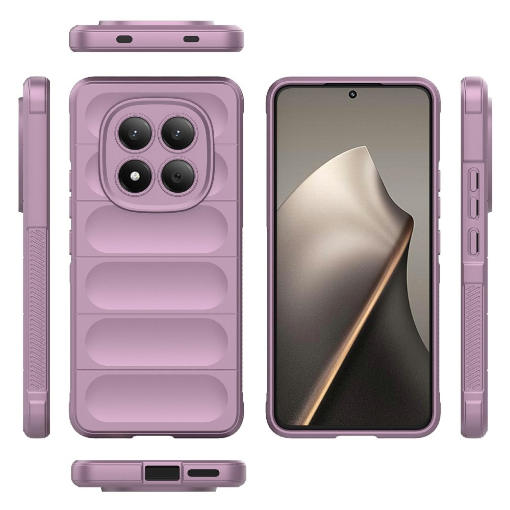Rugg odolný gelový obal na Xiaomi Redmi Note 15 Pro 4G - světlefialový
