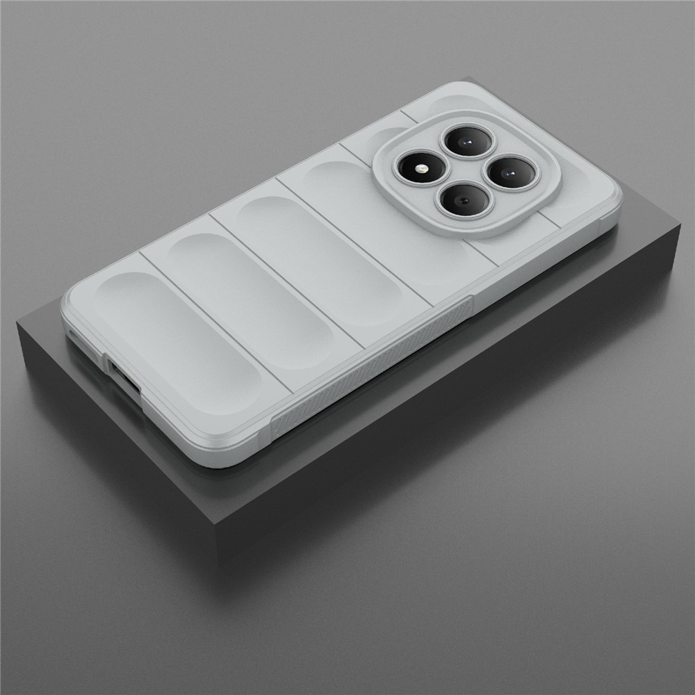 Rugg odolný gelový obal na Xiaomi Redmi Note 15 Pro 4G - světlešedý