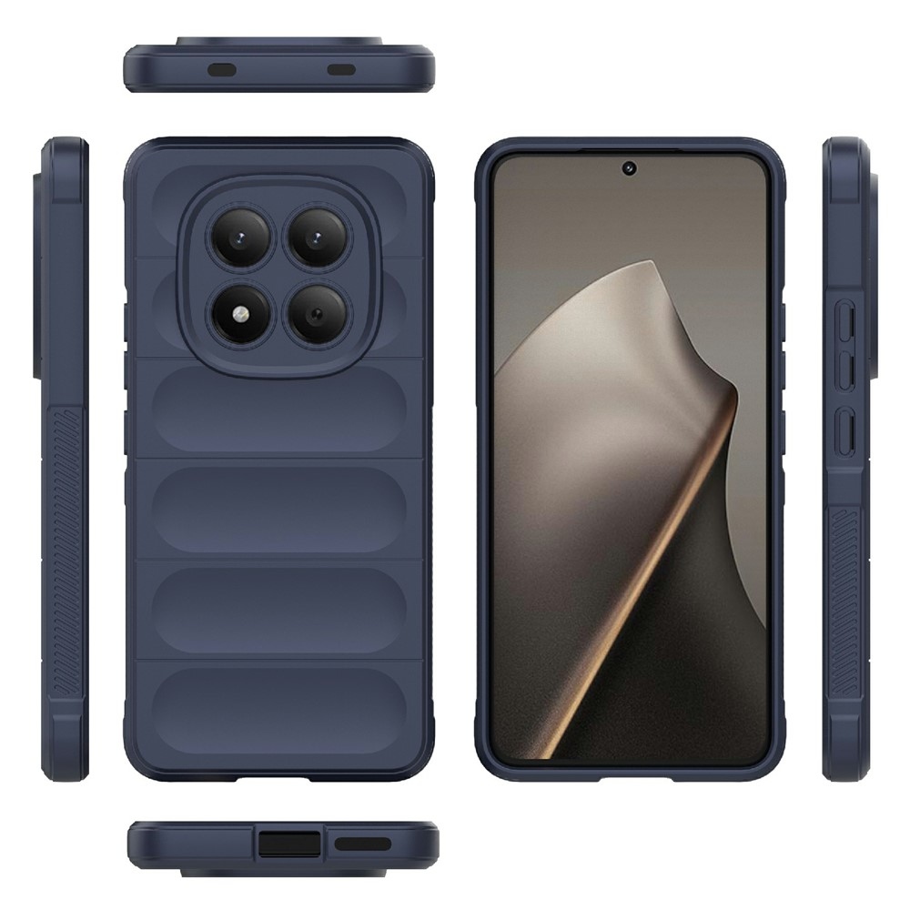 Rugg odolný gelový obal na Xiaomi Redmi Note 15 Pro 4G - tmavěmodrý