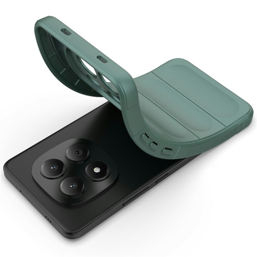 Rugg odolný gelový obal na Xiaomi Redmi Note 15 Pro 4G - zelený
