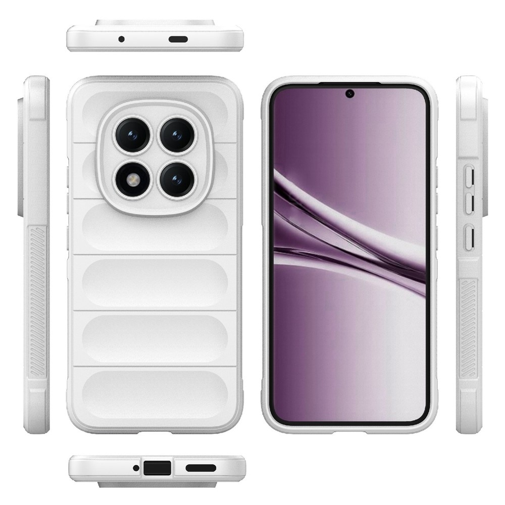 Rugg odolný gelový obal na Xiaomi Redmi Note 15 Pro+ 5G - bílý