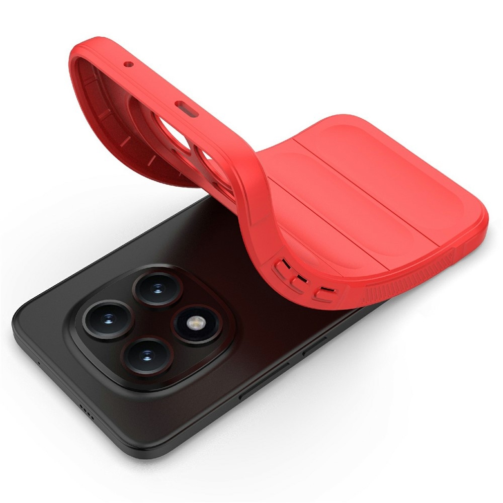 Rugg odolný gelový obal na Xiaomi Redmi Note 15 Pro+ 5G - červený