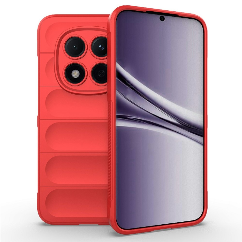 Rugg odolný gelový obal na Xiaomi Redmi Note 15 Pro 5G - červený